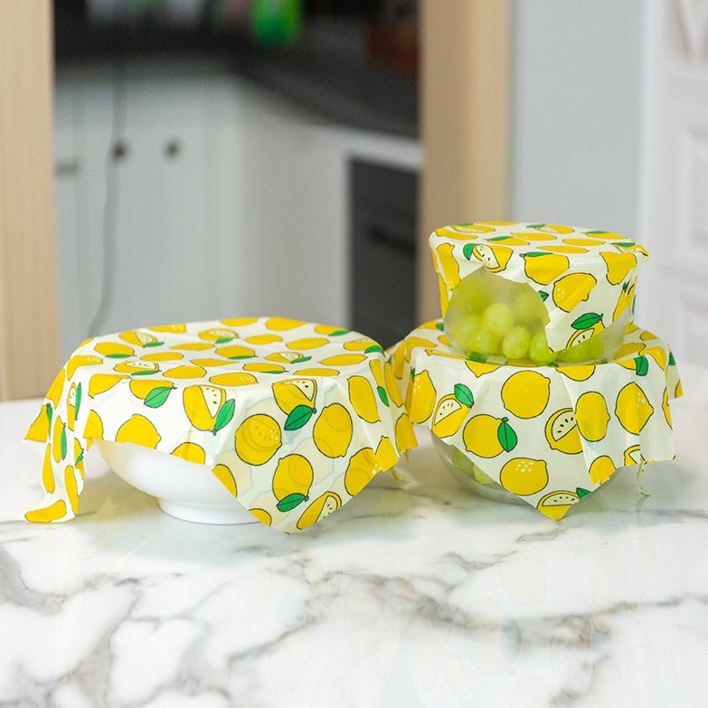 Natural Cotton Beeswax Food-grade Fresh-keeping Cloth Packaging Cloth