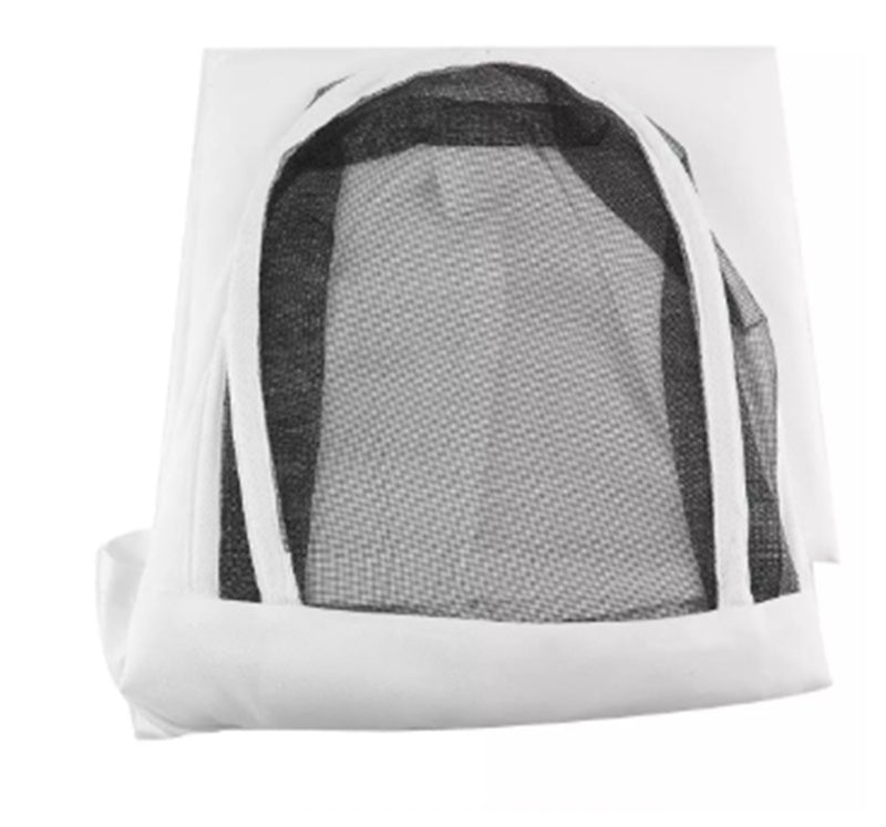 White Bee-proof Thickened One-piece Cotton Bee Protective Clothing