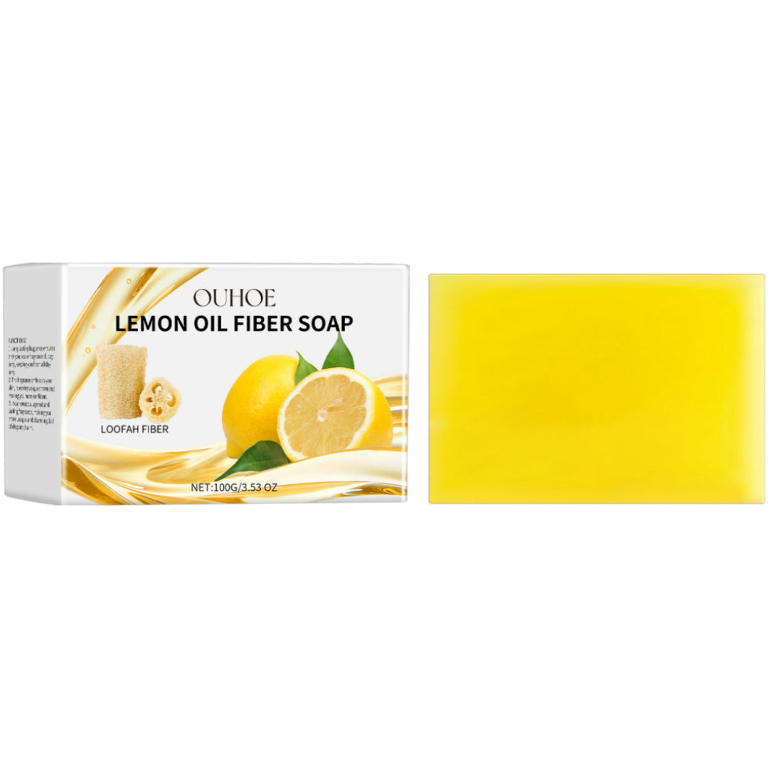 Honey Lemon Oil Fiber Soap