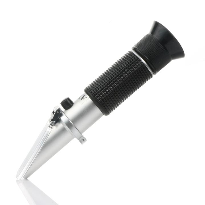 Honey Refractometer For Honey Moisture, Brix And Baume, 3in1 Uses,  Brix Scale Range Honey Moisture Tester, With ATC, Ideal For Honey, Maple Syrup, And Molasses, Bee Keeping Supplies