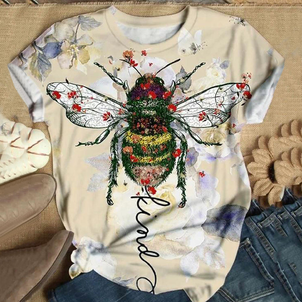 Bee round neck short sleeve