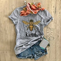 Bee print T-shirt