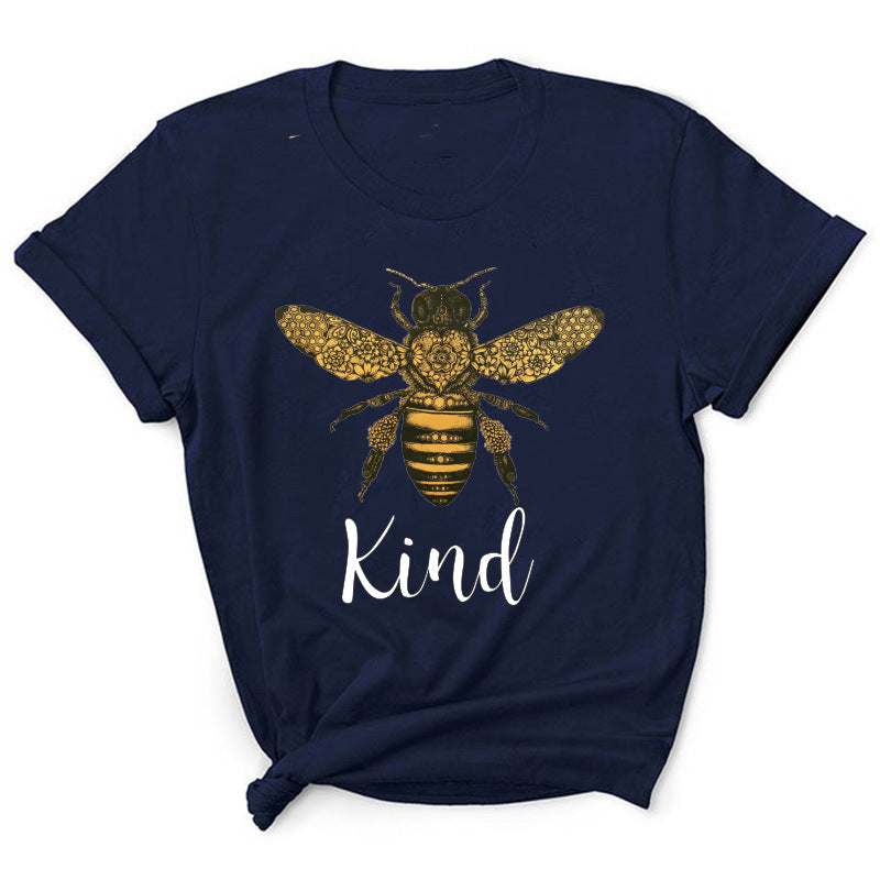 Bee print T-shirt