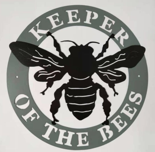Bee Metal Art Garden Yard Ornament