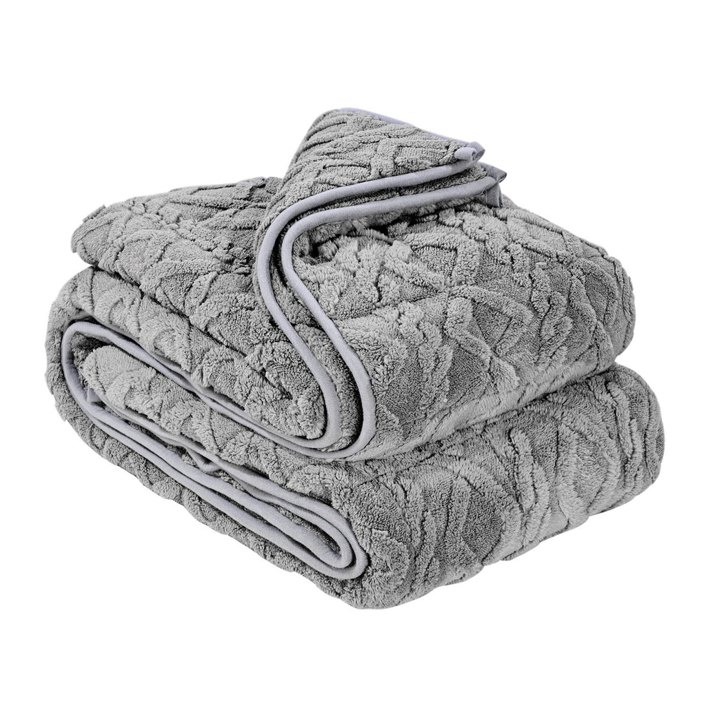 Weighted Blanket, 9 kg/20 Lbs, 152mm/60in X 203mm/80in Queen Size, Sherpa Fleece Heavy Blanket With Glass Beads, Soft Warm Cozy Fluffy Touch, For 90-115kg/200-250 lbs Adults, Anxiety Stress Relief, Improve Sleep, Grey