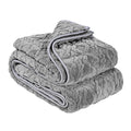 Weighted Blanket, 9 kg/20 Lbs, 152mm/60in X 203mm/80in Queen Size, Sherpa Fleece Heavy Blanket With Glass Beads, Soft Warm Cozy Fluffy Touch, For 90-115kg/200-250 lbs Adults, Anxiety Stress Relief, Improve Sleep, Grey