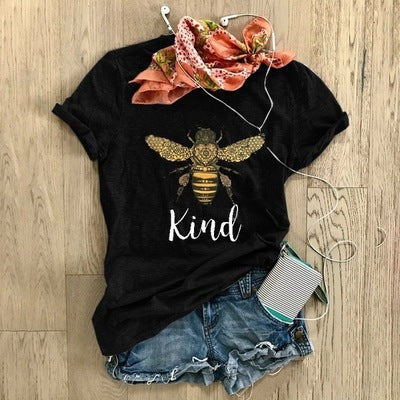 Bee print T-shirt