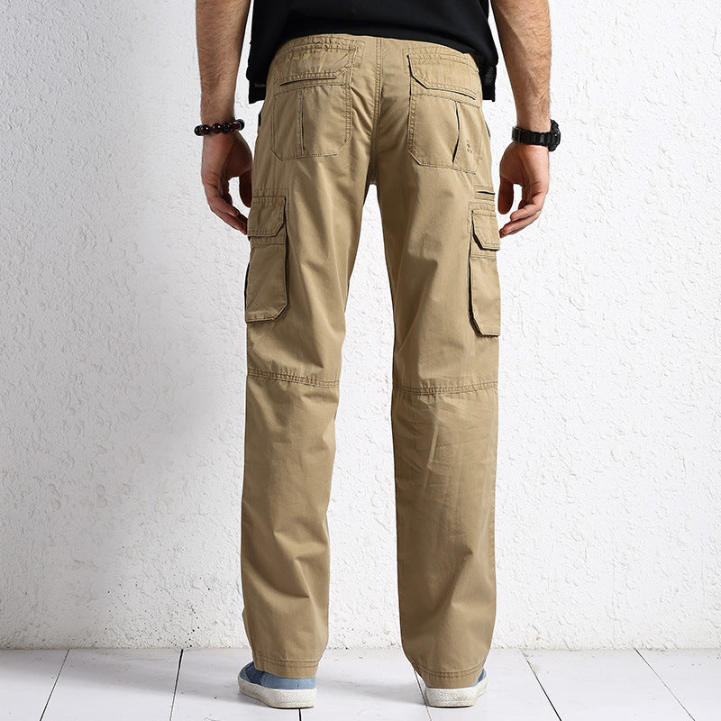 Multi Pocket outdoor work wear casual pants
