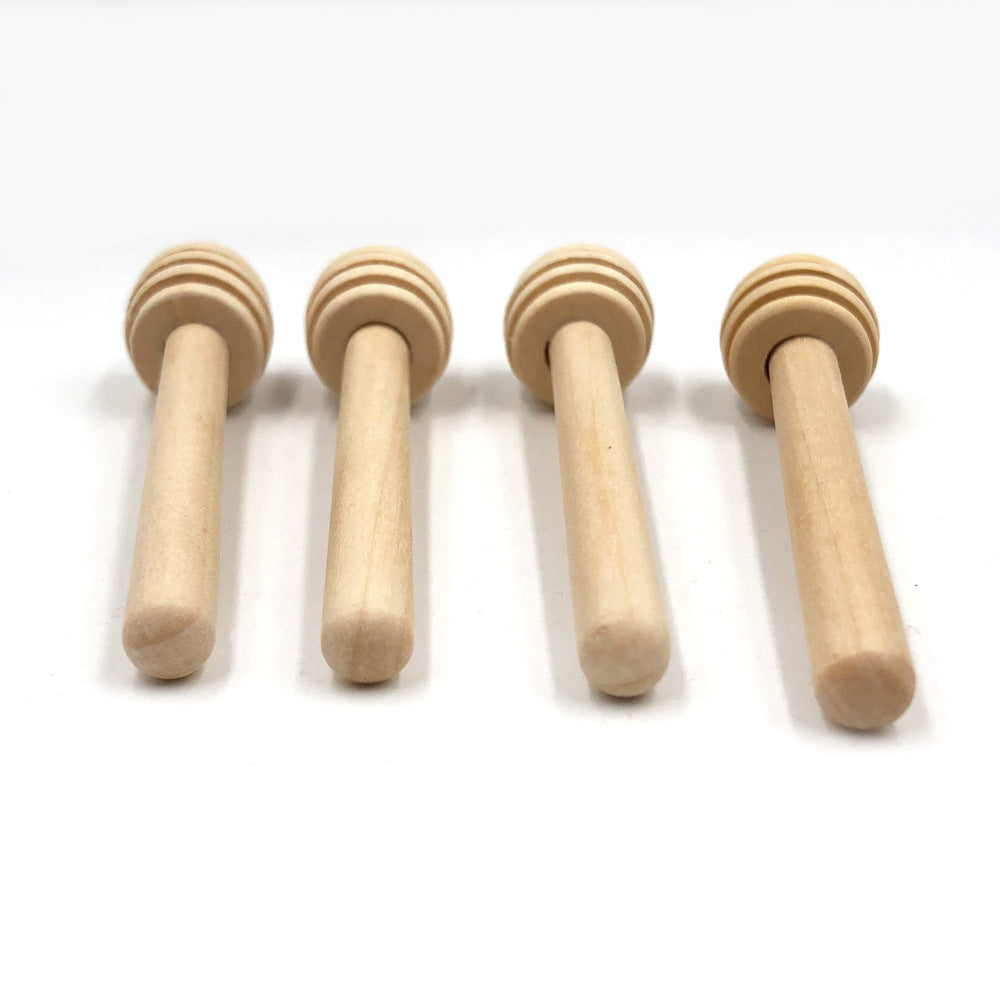 Solid Wood Honey Wooden Stirring Rod To Take Honey