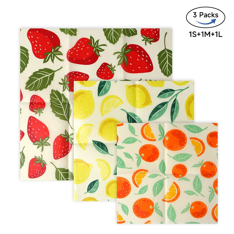 Natural Cotton Beeswax Food-grade Fresh-keeping Cloth Packaging Cloth