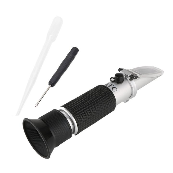Honey Refractometer For Honey Moisture, Brix And Baume, 3in1 Uses,  Brix Scale Range Honey Moisture Tester, With ATC, Ideal For Honey, Maple Syrup, And Molasses, Bee Keeping Supplies