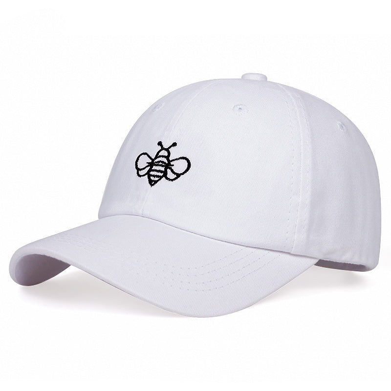 Cartoon Bee Embroidered Baseball Cap