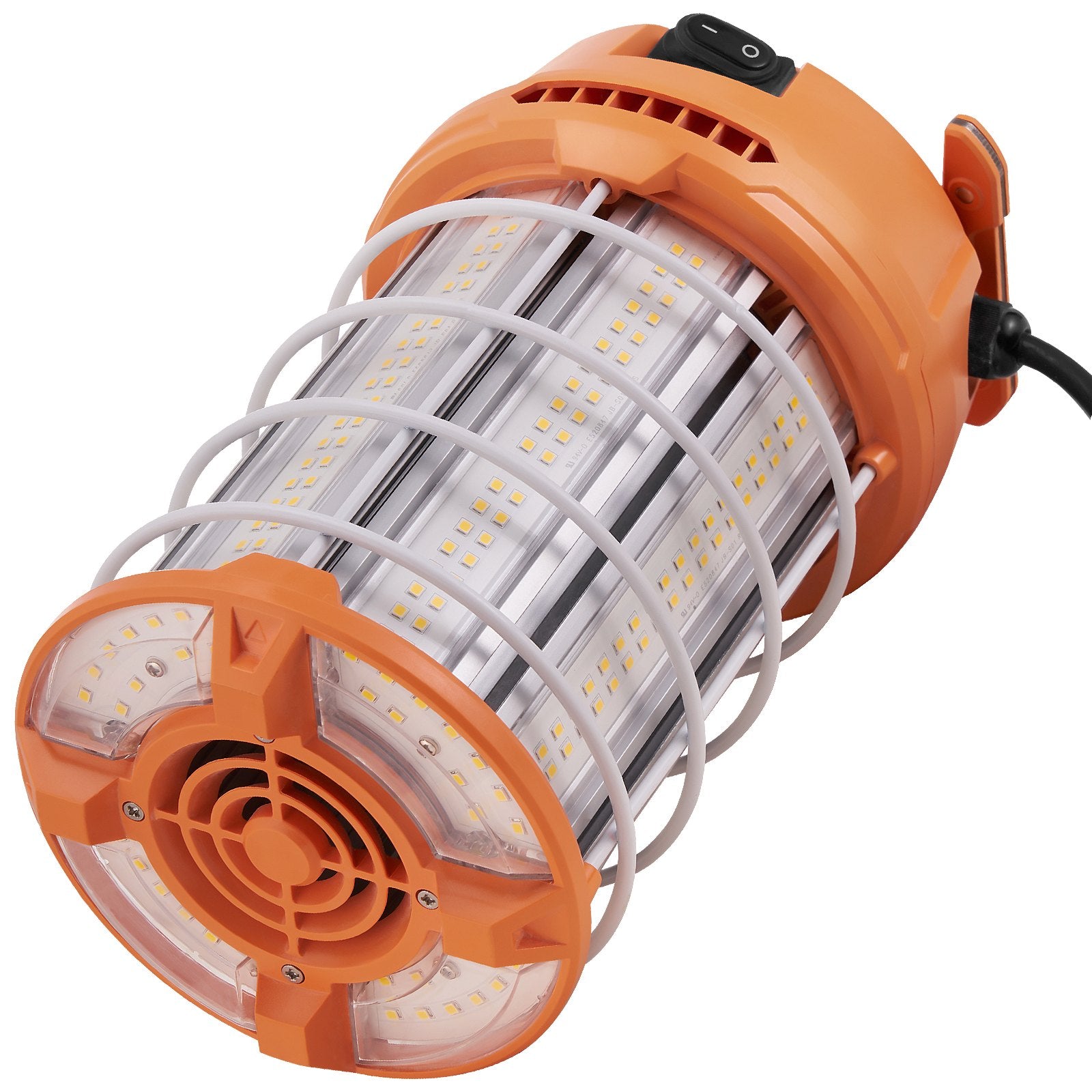LED Temporary Work Light, 150W, 20000lm Construction Lights, 5000K Portable Super Bright & Waterproof & Connected Up To 6 Lights, Hanging Job Site Lighting For Indoor And Outdoor Lighting