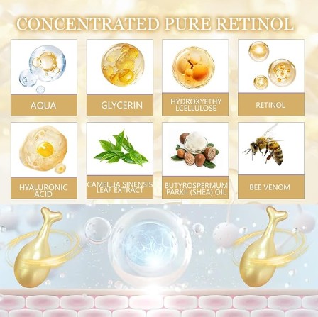 Hoygi - Retinol & Bee Venom Line Capsules