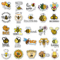 50 Cartoon Bee Graffiti Stickers Waterproof