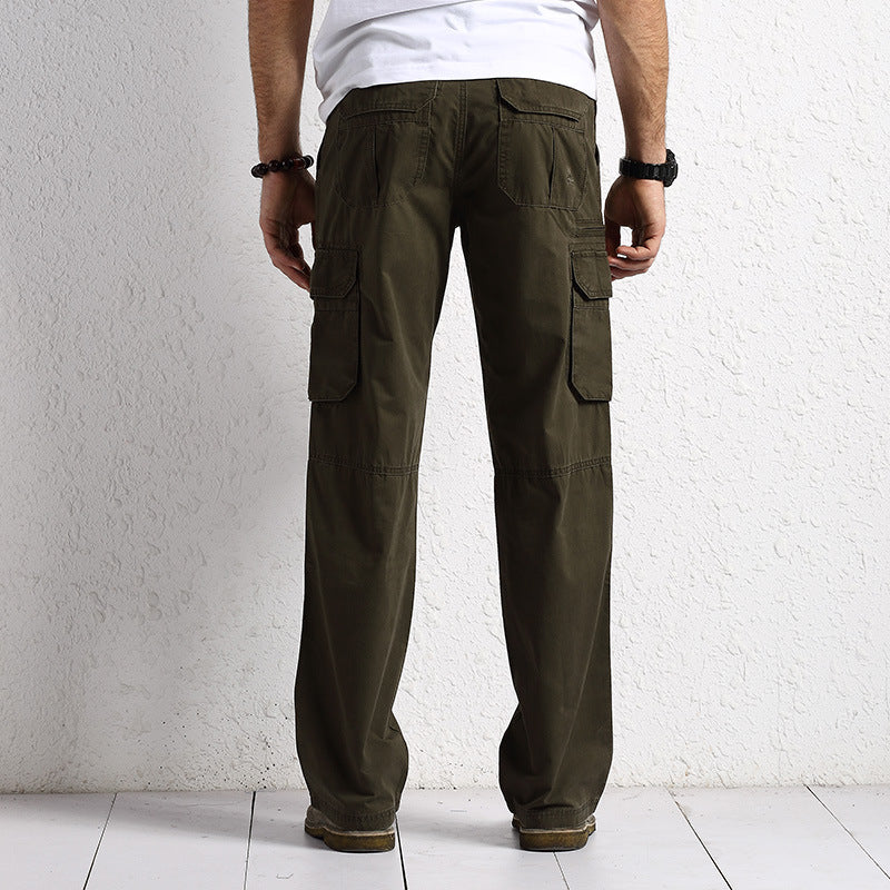 Multi Pocket outdoor work wear casual pants