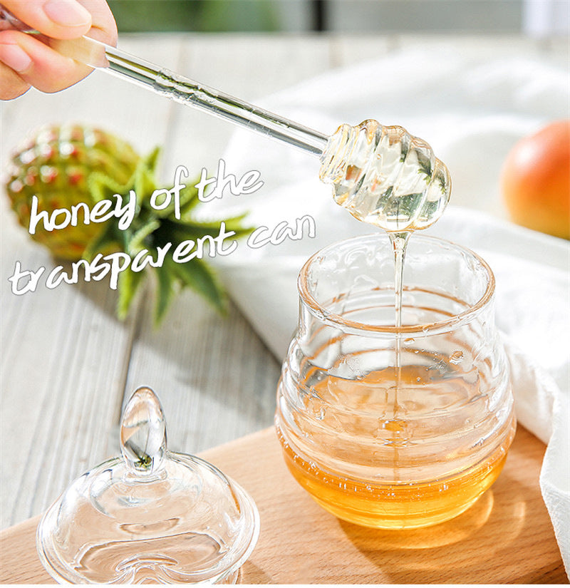 Honey  With Stir Bar Honey  Seasoning Juice Jar