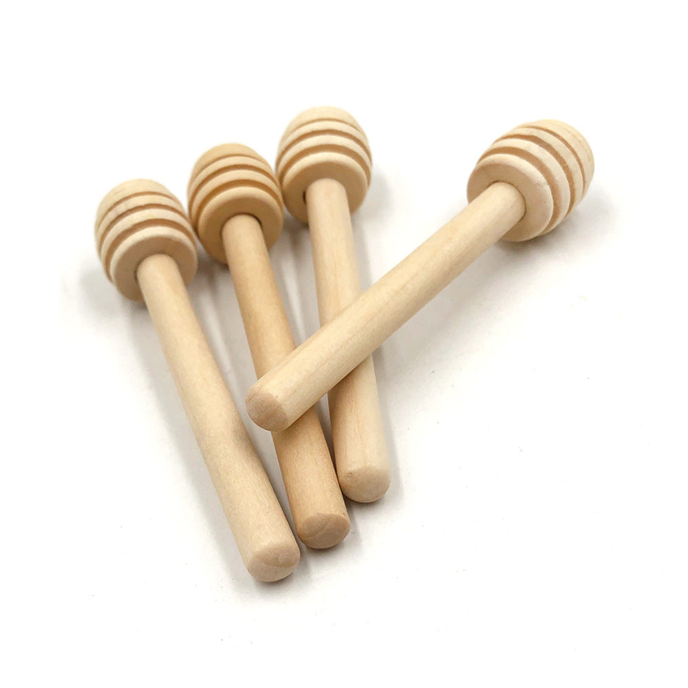 Solid Wood Honey Wooden Stirring Rod To Take Honey