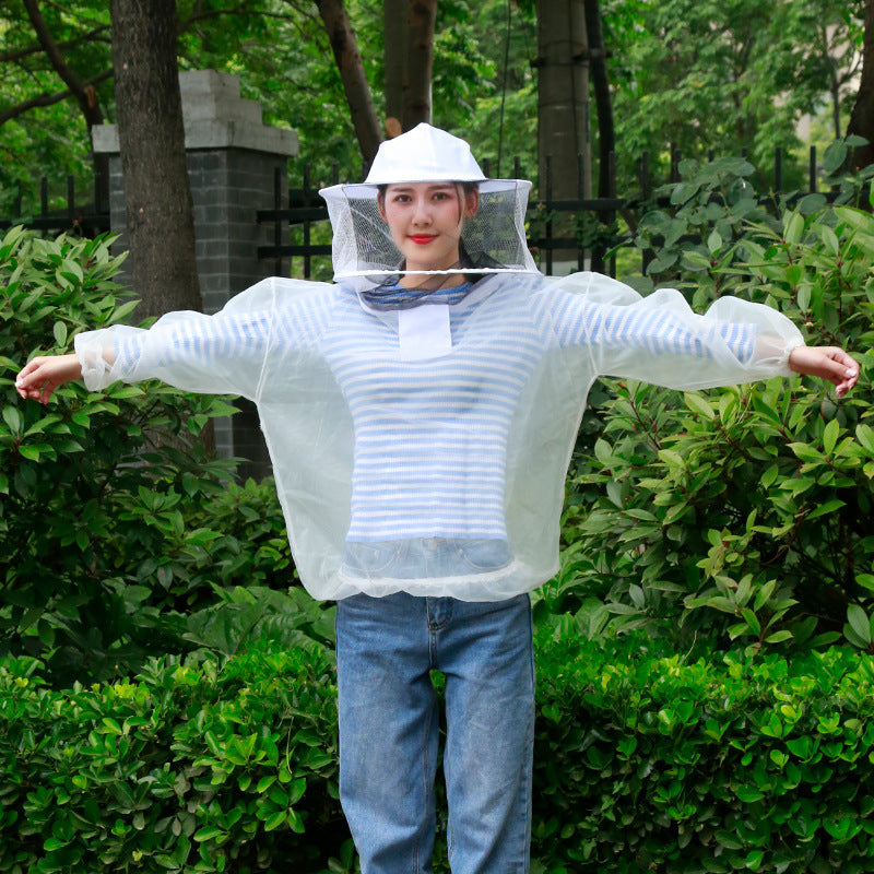 Anti-bee Clothing Breathable Mesh Bee Protective Clothing