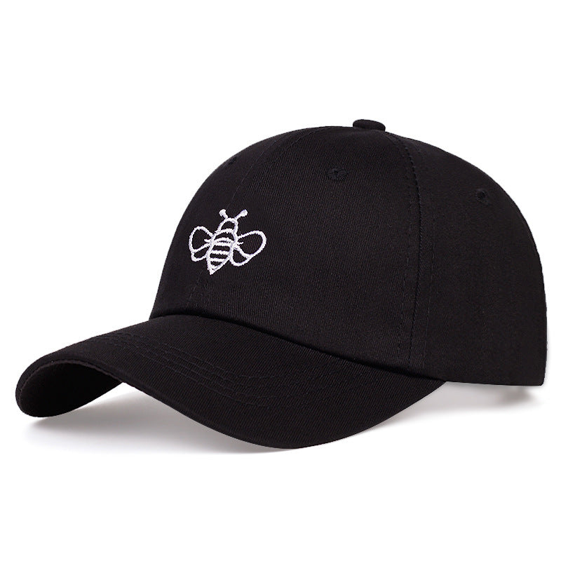 Cartoon Bee Embroidered Baseball Cap