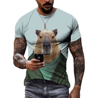 Men's Summer Cartoon Print Bee CasualL