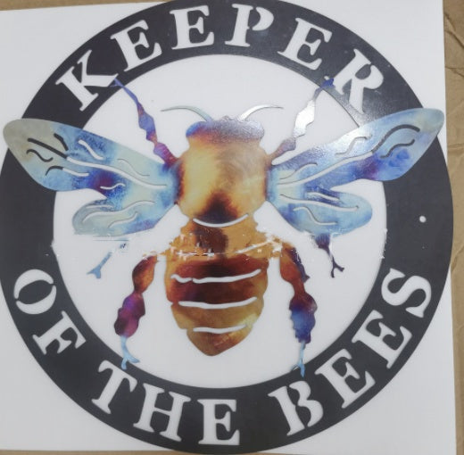Bee Metal Art Garden Yard Ornament