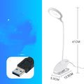 Clip Table Lamp Folding Work Led Bedroom