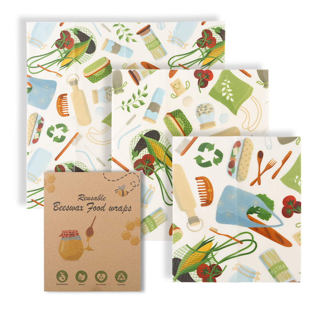 Natural Cotton Beeswax Food-grade Fresh-keeping Cloth Packaging Cloth