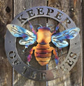 Bee Metal Art Garden Yard Ornament