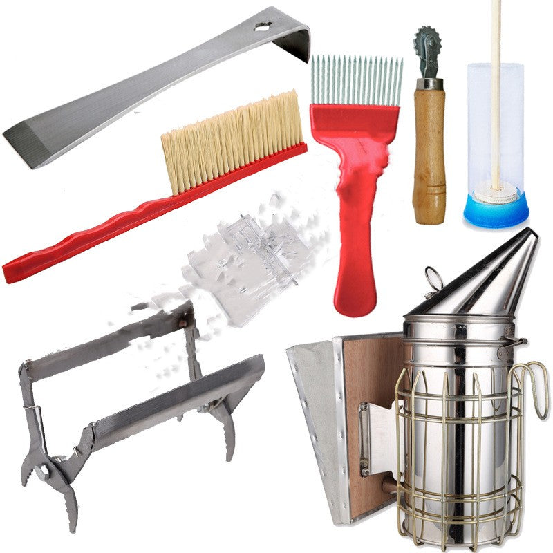 Beekeeping 7-piece Set Of Bee Tools