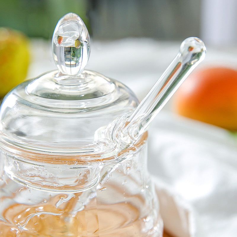 Honey  With Stir Bar Honey  Seasoning Juice Jar